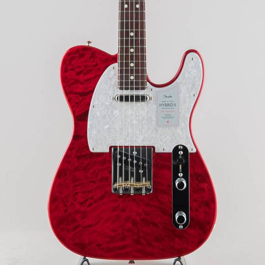 FENDER 2024 Collection Made in Japan Hybrid II Telecaster/Quilt Red Beryl/R フェンダー