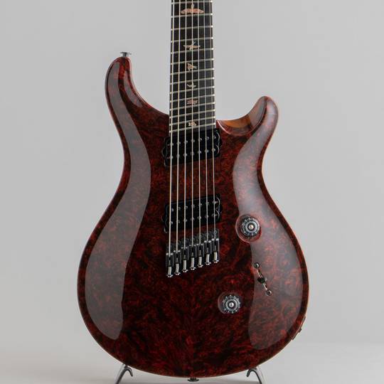 Paul Reed Smith Private Stock #7014 Custom24 7 String Multi-scale Burl Maple Top Fire Red 2018NAMM Model ポールリードスミス