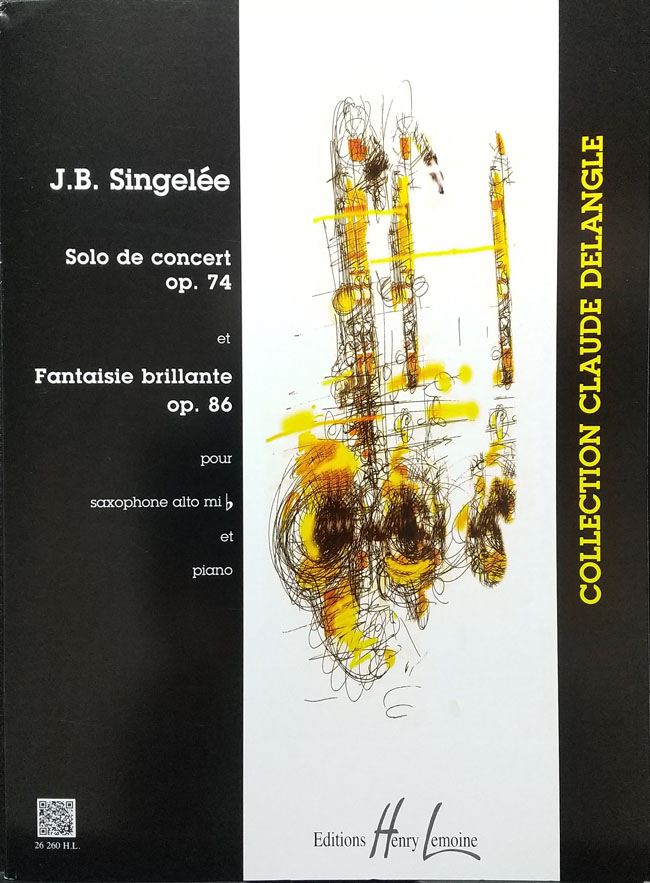 Henry Lemoine サンジュレー / コンチェルト Op.74、Op.84 (サックス洋書) アンリ・ルモワンヌ ジャン＝バティスト・サンジュレー