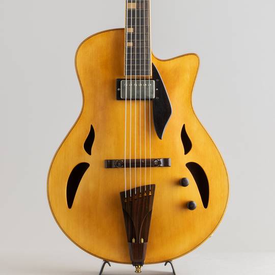Yamaoka Archtop Guitars Strings Art JG-1 Vintage Amber 山岡ギターズ