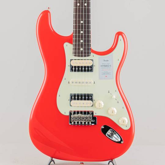 2024 Collection, Made in Japan Hybrid II Stratocaster HSH/Modena Red/R