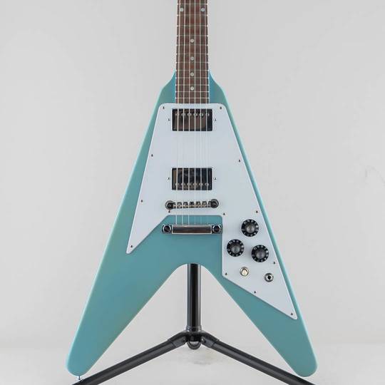 GIBSON CUSTOM SHOP 70s Flying V Dot Inlays Maui Blue with Matching Headstock VOS【S/N:74006423】 ギブソンカスタムショップ