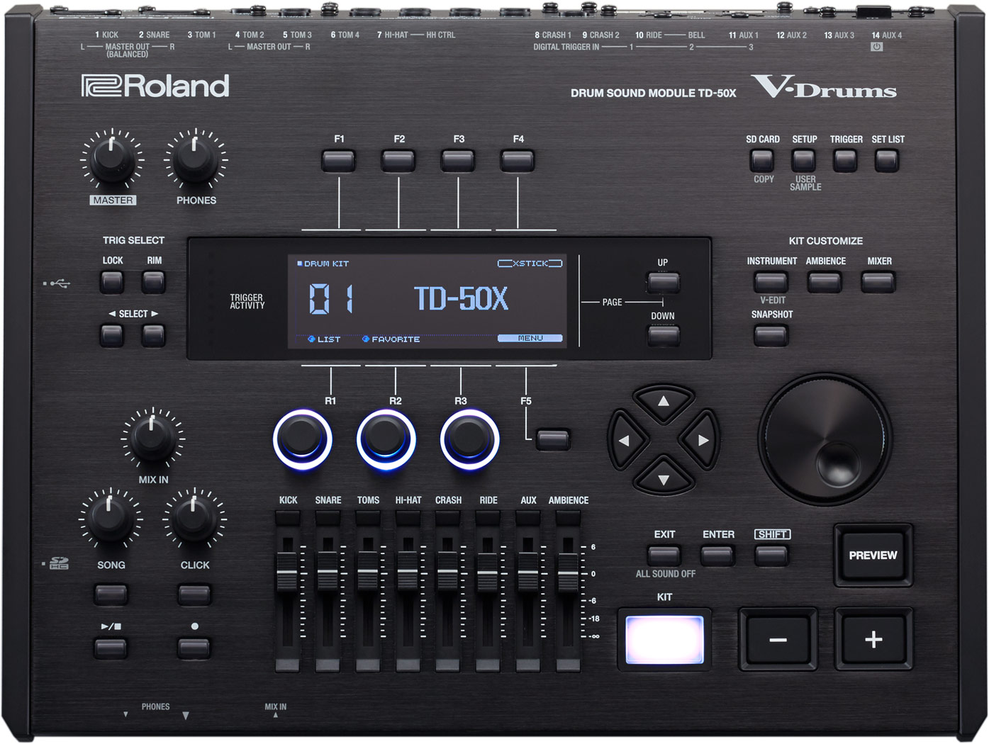 Roland TD-50X Drum Sound Module / 音源モジュール ローランド