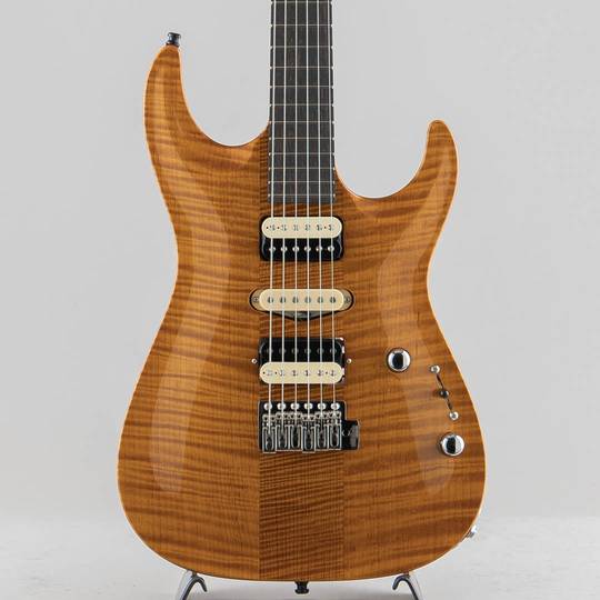 Marchione Guitars Neck-Through Carve Top Torrefied Silver Maple Honduras Mahogany H/S/H Amber Yellow マルキオーネ　ギターズ