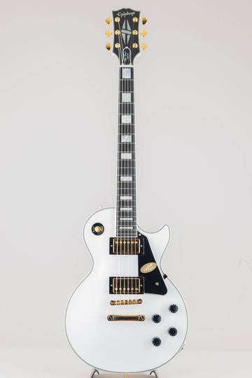 Epiphone Inspired by Gibson Custom Shop Les Paul Custom/Alpine White エピフォン サブ画像2