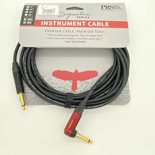 Paul Reed Smith 18ft Signature Instrument Cable Straight/Angle Silent ポールリードスミス