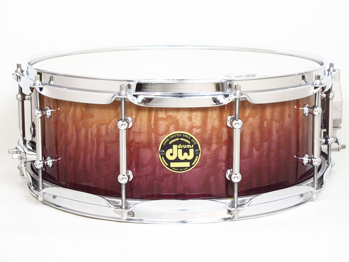 【中古品】2002' Drum Workshop Craviotto Series Exotic Wood Solid Maple  14"×5.5"