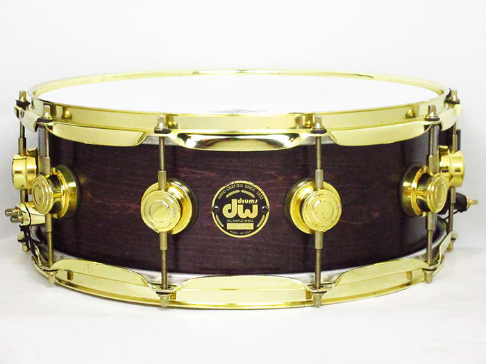 dw 【委託中古品】2001' Drum Workshop Craviotto Series Solid Maple Purple Satin 14×5.5 ディーダブリュー