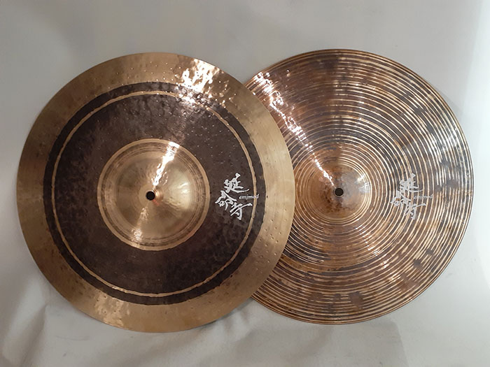 emjmod cymbals 17 Double A-Side hihats 1429g,1670g イーエムジェーモッドシンバル