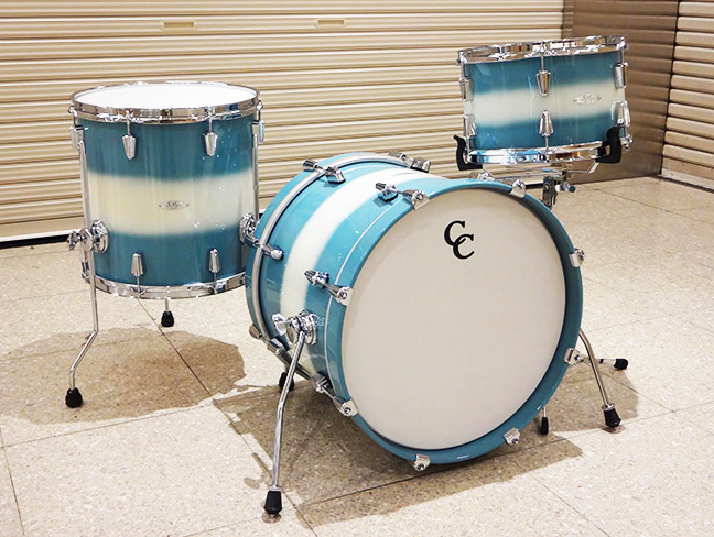 C&C Custom Drums Gladstone series Maple Antique Duco 3pc Set 18,12,14 シーアンドシー カスタム ドラムス