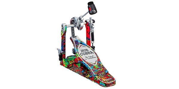 【50th LIMITED IRON COBRA Marble Edition】シングルペダル HP900RMPR Psychedelic Rainbow