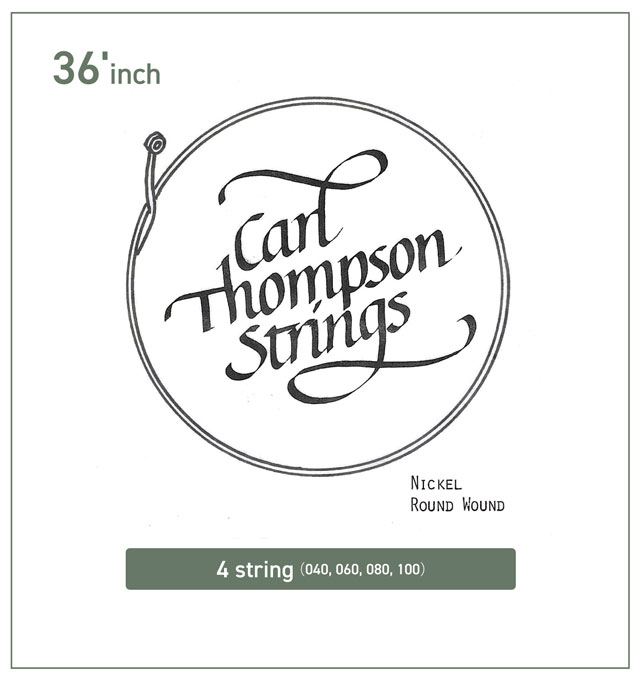 Carl Thompson 36'inch NICKEL ROUND WOUND 40-100 カール　トンプソン