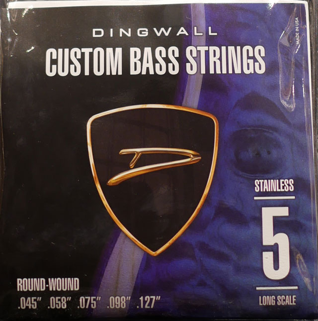 DINGWALL CUSTOM BASS STRINGS [STAINLESS 5ST] SET ROUND-WOUND .045-.127 ディングウォール