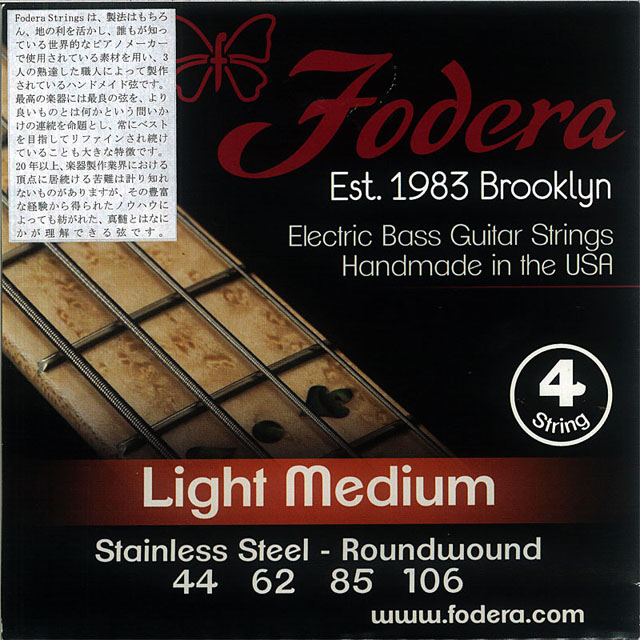 FODERA 4-String Sets Stainless Steel (44-106) フォデラ