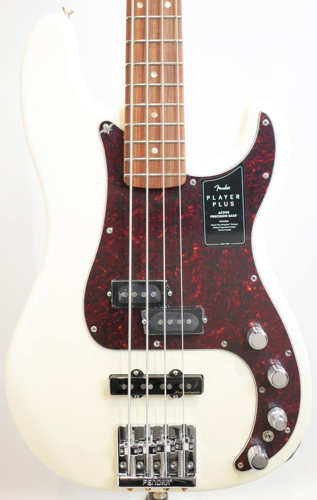 FENDER/MEXICO Player Plus Precision Bass (Olympic Pearl) フェンダー/メキシコ