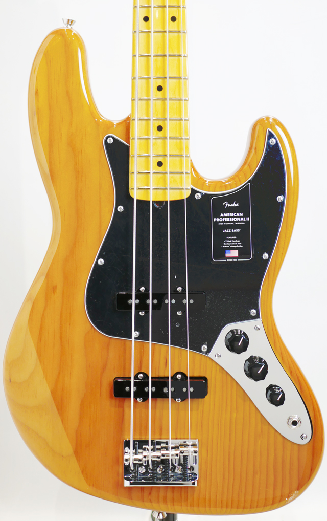 FENDER American Professional II Jazz Bass Roasted Pine / Maple フェンダー