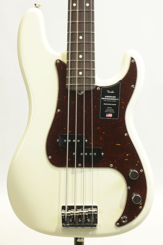 FENDER American Professional II Precision Bass  Olympic White / Rosewood フェンダー