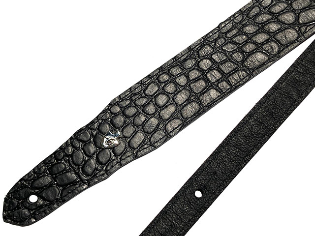 Grande uomo Custom Shop G-premium Crocodile Black (5cm幅)