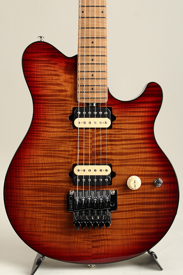 MUSICMAN Axis Roasted Amber Flame ミュージックマン
