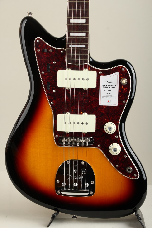 2023 Collection Made in Japan Traditional Late 60s Jazzmaster RW 3-Color Sunburst