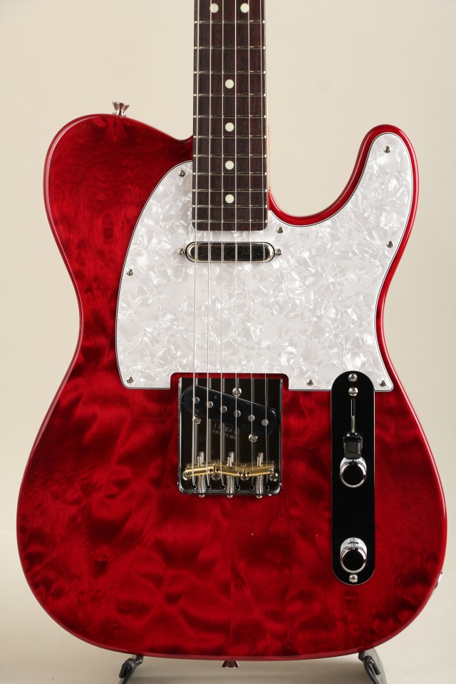 Made in Japan Hybrid II 2024 Collection Telecaster RW Quilt Red Beryl