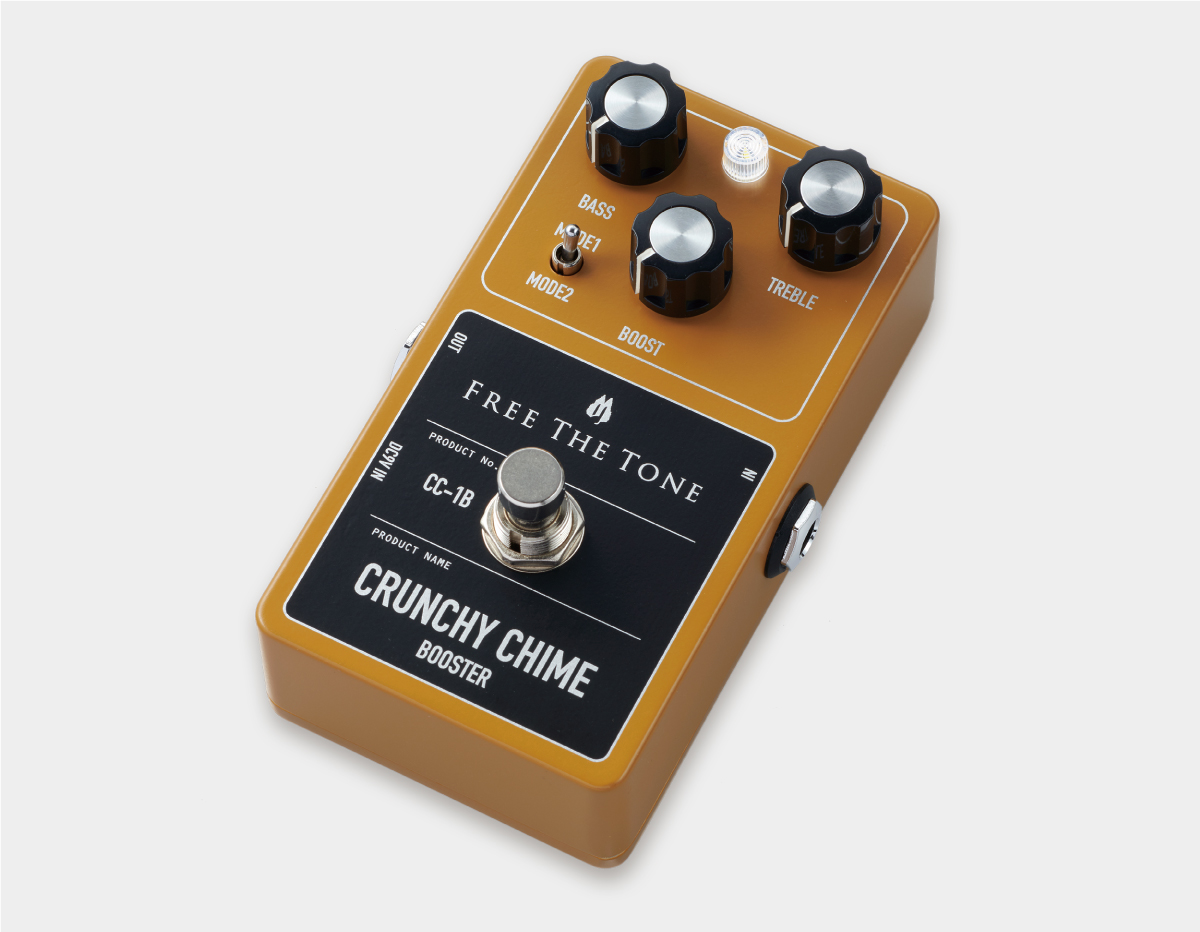 Free The Tone CRUNCHY CHIME BOOSTER CC-1B フリーザトーン