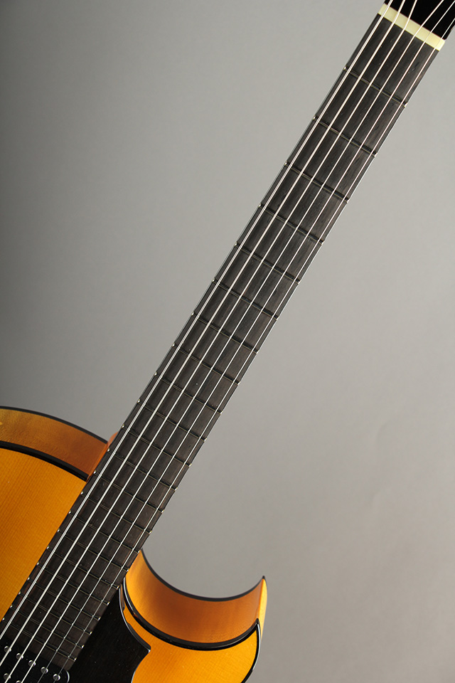 Marchione Guitars 15 inch Arch Top Swiss moon Spruce Top Swiss Flame Maple Side & Back【サウンドメッセ出展予定商品】 マルキオーネ　ギターズ SM2024 サブ画像7