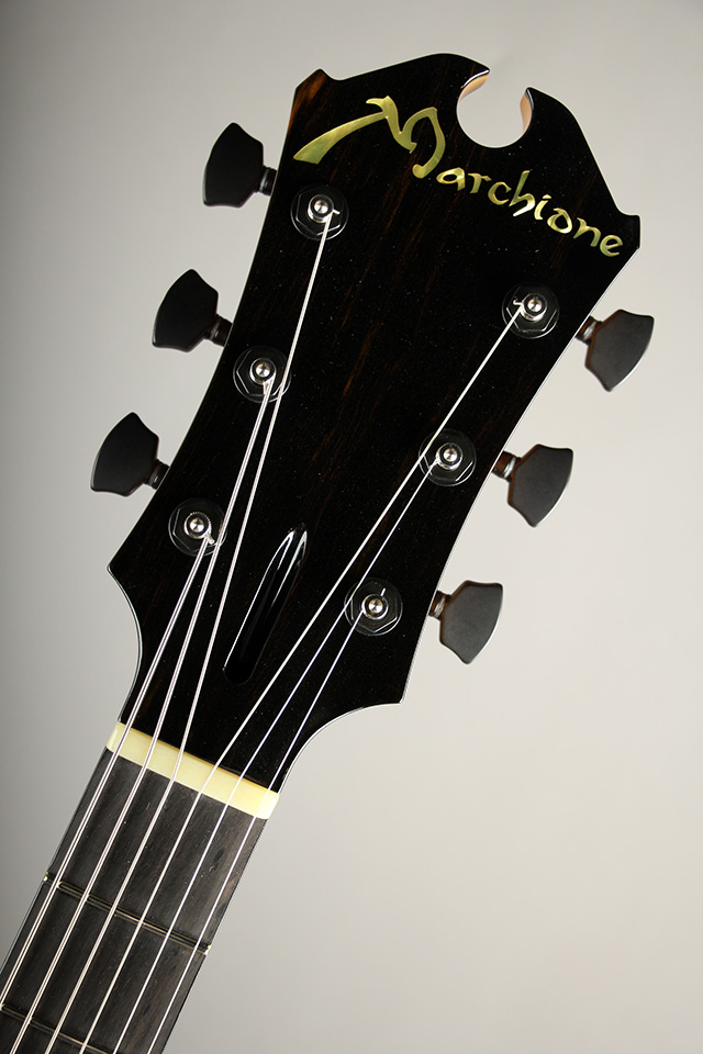 Marchione Guitars 15 inch Arch Top Swiss moon Spruce Top Swiss Flame Maple Side & Back【サウンドメッセ出展予定商品】 マルキオーネ　ギターズ SM2024 サブ画像9