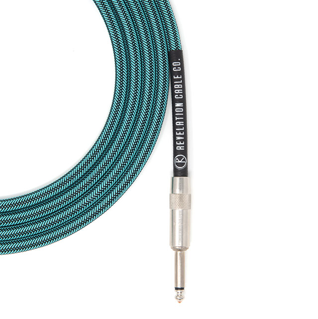 Revelation Cable Turquoise Tweed - Sommer SC-Spirit LLX “low loss” レベレーションケーブル