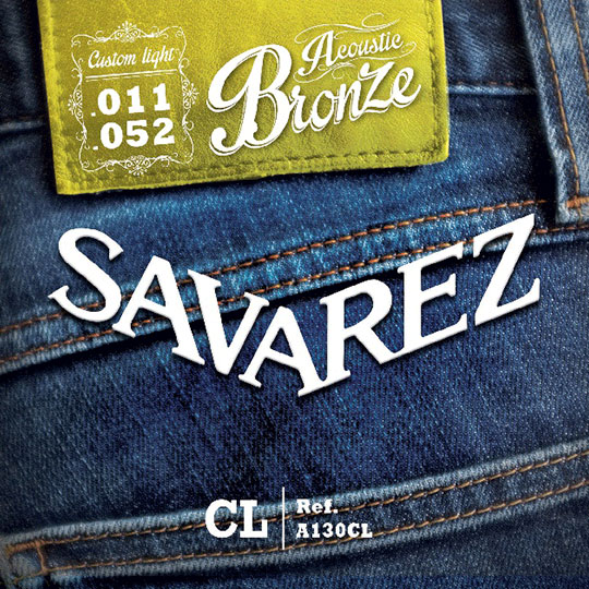 SAVAREZ A130CL Acoustic Bronze Custom Light 011-052 サバレス