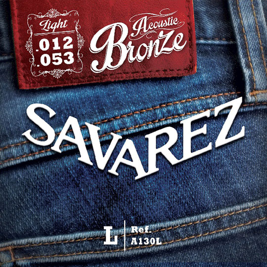 SAVAREZ A130L Acoustic Bronze Light 012-053 サバレス