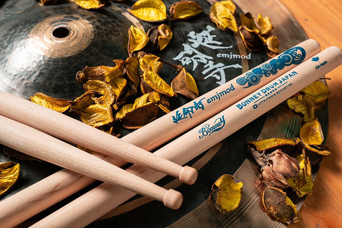 emjmod × Bonney Drum Japan コラボレーションドラムスティック