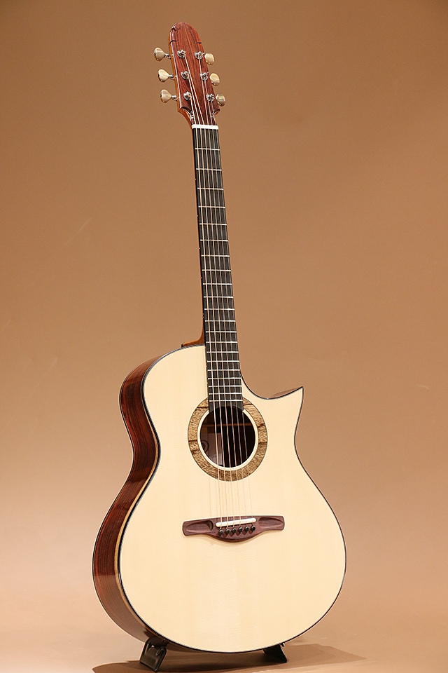 Hiroshi Ogino Guitars Model OM Cutaway Mika Amazon Rosewood ヒロシ オギノ  荻野 裕嗣 サブ画像1