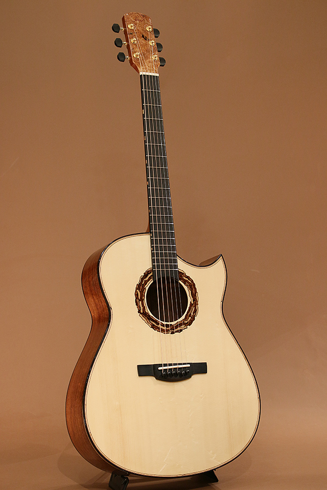Hiramitsu Guitars Type MD Cutaway Honduras Rosewood ヒラミツギター