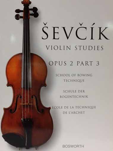 【ヴァイオリン教則本】セヴシック/運弓法教本　Op.2 パート3（弦楽器洋書）