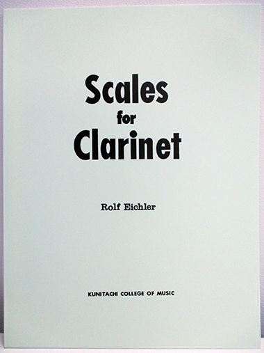 その他 アイヒラー　Scales for Clarinet（クラリネット教則本） その他 エイヒラー