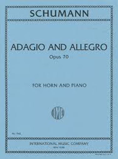 インターナショナル・ミュージック社 シューマン/アダージョとアレグロ op.70 (ホルン洋書) International Music Company