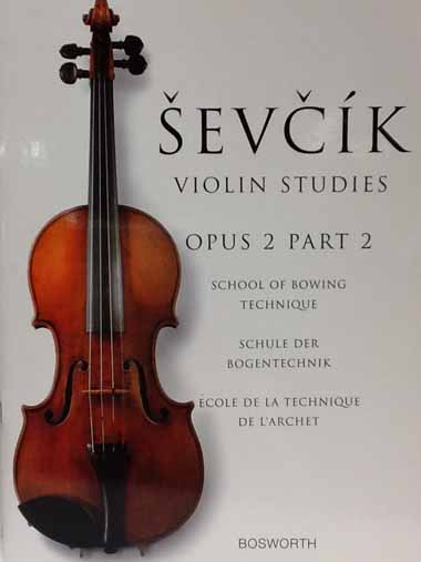 【ヴァイオリン教則本】セヴシック/運弓法教本　Op.2 パート2（弦楽器洋書）