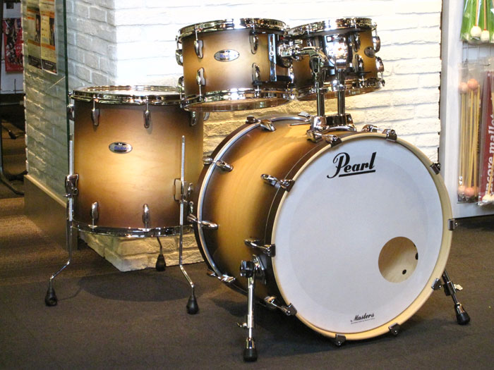 Pearl 【送料無料】MCT924BEDP/C 351 Satin Natural Burst Masters Maple Complete パール