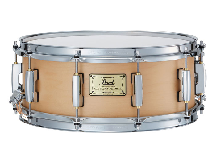 Pearl TNS1455S/C THE Ultimate Shell Snare Drums supervised by 沼澤尚（TYPE1 6ply /6.1mm） パール
