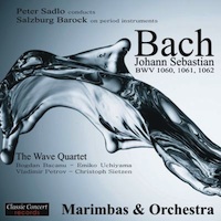 Classic Concert records 【CD/ネコポス発送】The Wave Quartet／Bach