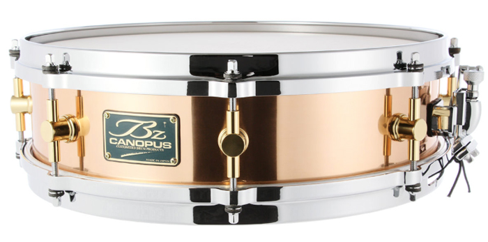 CANOPUS BZ-1440 Piccolo Bronze Snare Drum カノウプス