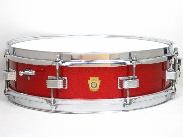 Ludwig 【VINTAGE】1965' DownBeat Sparkling Red Pearl 14×4 ラディック