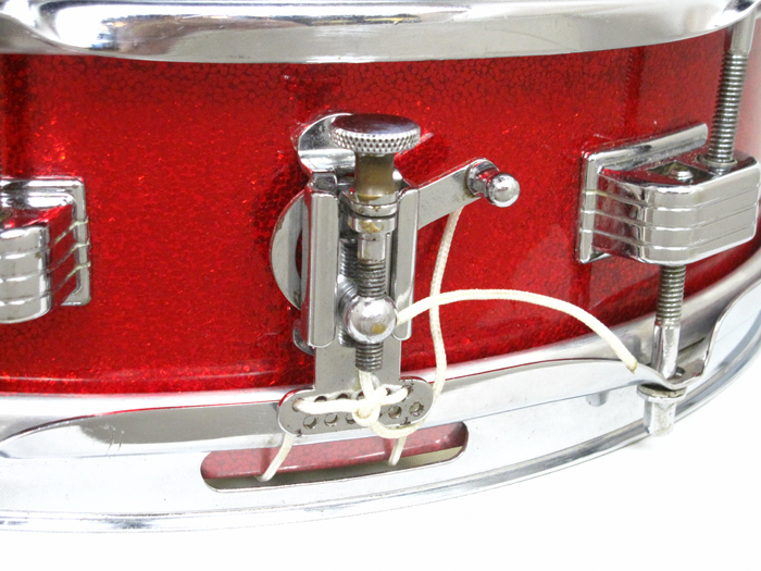Ludwig 【VINTAGE】1965' DownBeat Sparkling Red Pearl 14×4 ラディック サブ画像3