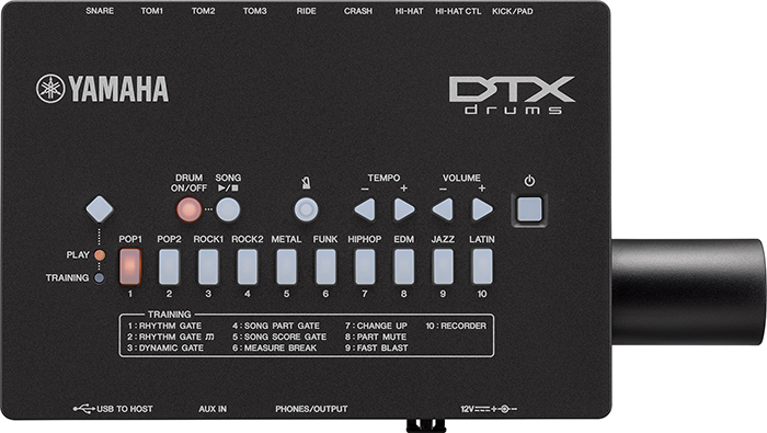 YAMAHA 電子ドラムセット　DTX402KS ヘッドホン、スティック付 ヤマハ サブ画像2