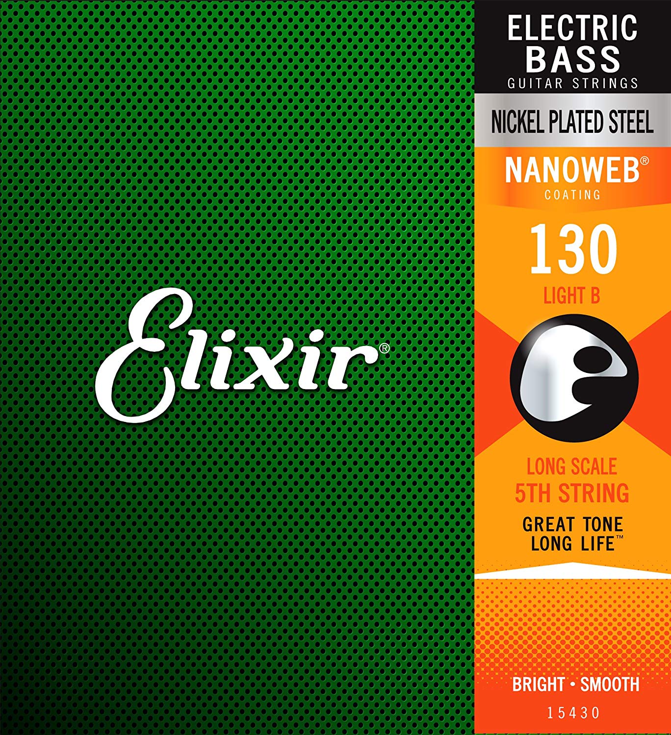 Elixir Long Scale 130 Light B（バラ弦） エリクサー