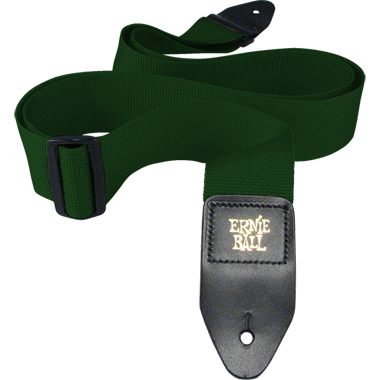 ERNIE BALL Polypro Straps Forest Green【#4050】 アーニーボール
