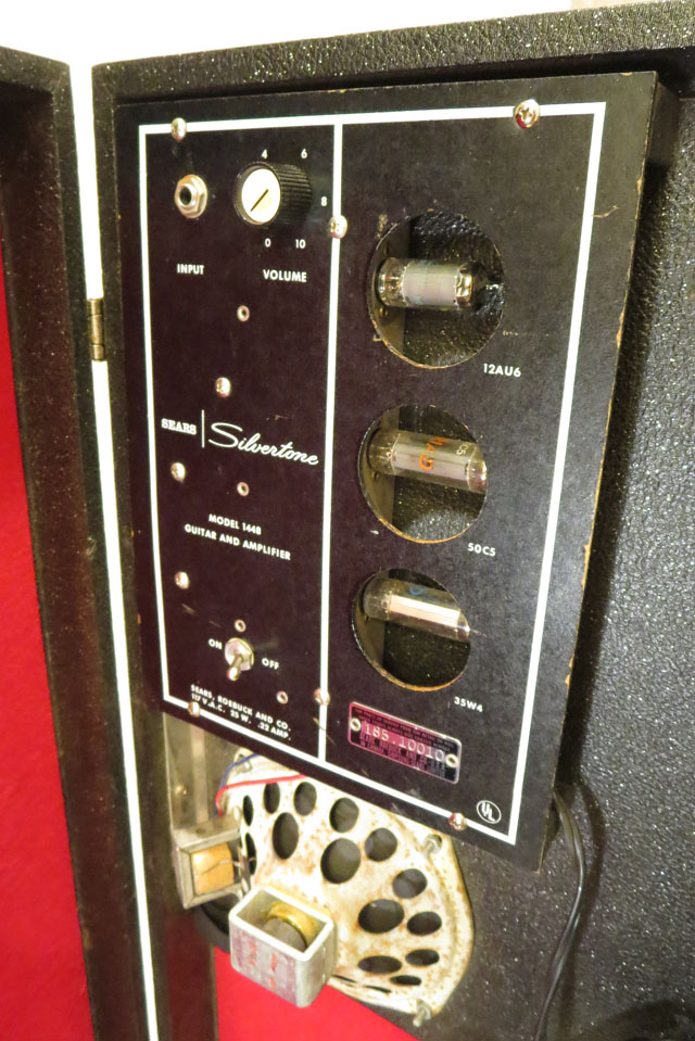 SILVERTONE 1965 Model 1448 Amp in Case シルバートーン サブ画像12