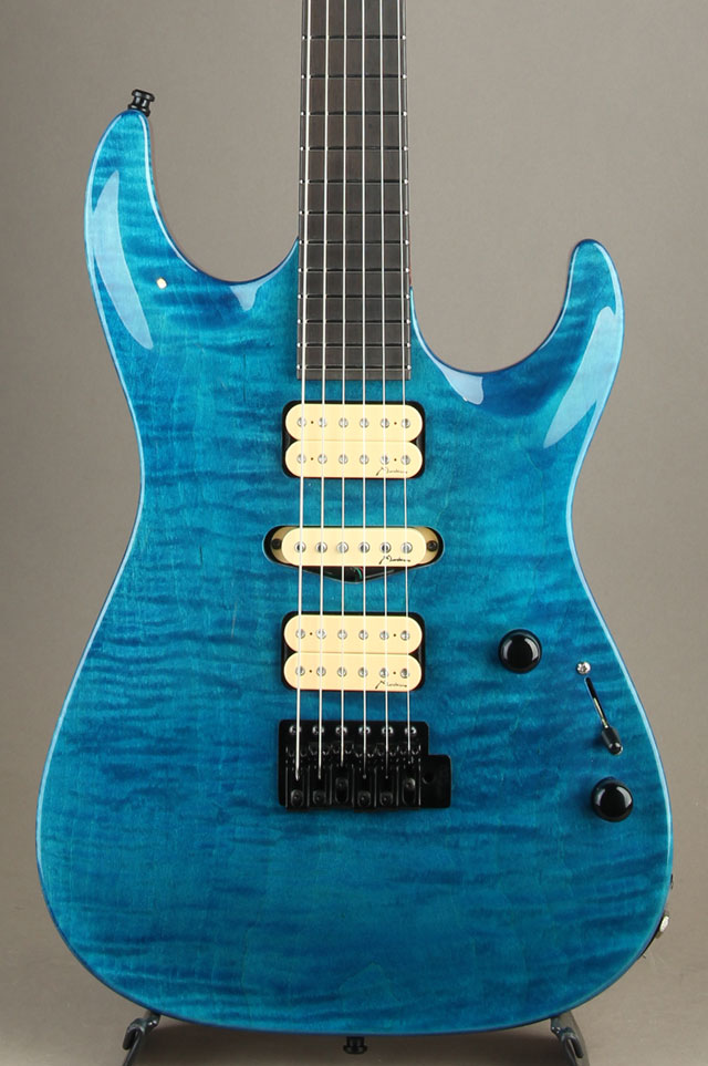 Marchione Guitars Carve Top Flamed Maple H-S-H Trans Blue マルキオーネ　ギターズ