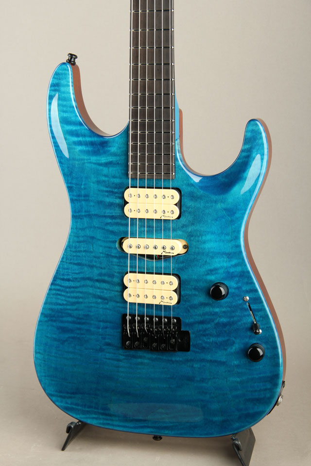 Marchione Guitars Carve Top Flamed Maple H-S-H Trans Blue マルキオーネ　ギターズ サブ画像10